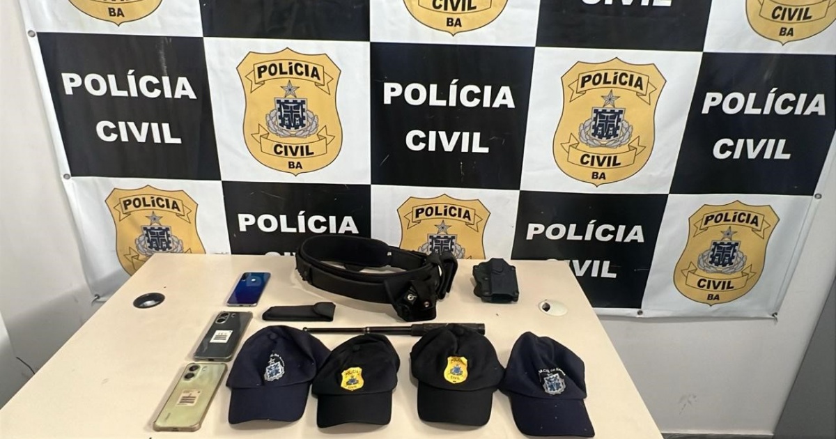 Falso policial é preso acusado de extorsão e ameaças em cidade do Recôncavo baiano